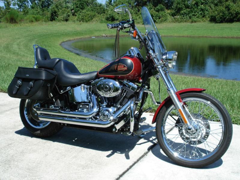 2007 Harley Davidson Softail Custom FXSTC Only 2k Miles Flawless Bike 2 Tone, US $11,999.00, image 4