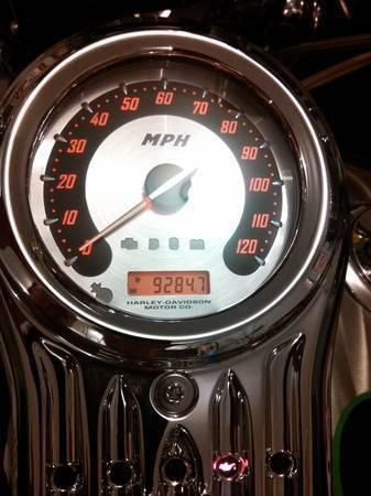 Harley cvo screamin eagle fxstsse3 110, 240mm rear tire, springer front end