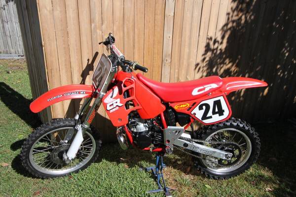 1989 Honda Cr250** Super Clean **Vintage Mx**