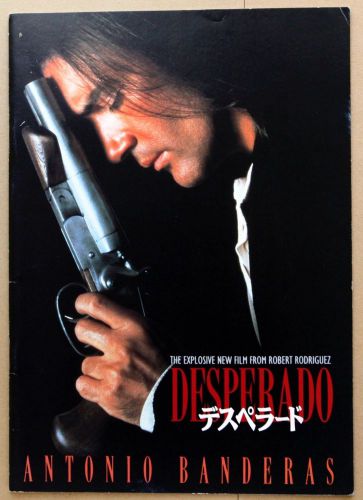 Desperado Official Movie Program Japan Antonio Banderas, Salma Hayek,Rodriguez!!