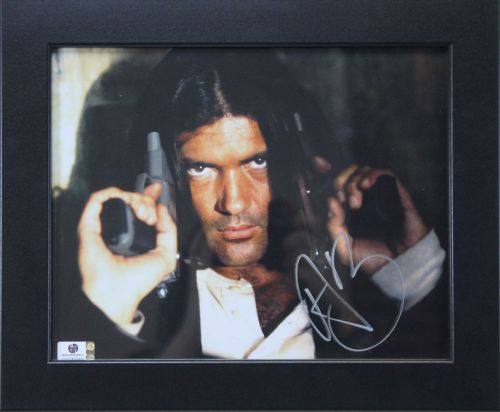 Antonio Banderas  Framed Autographed 8x10 "Desperado" Photo COA, US $90.00, image 1