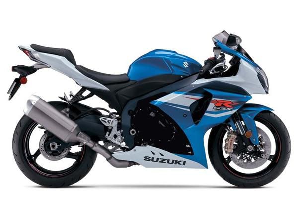 2013 Suzuki Gsx-R1000 Blue Sportbike 