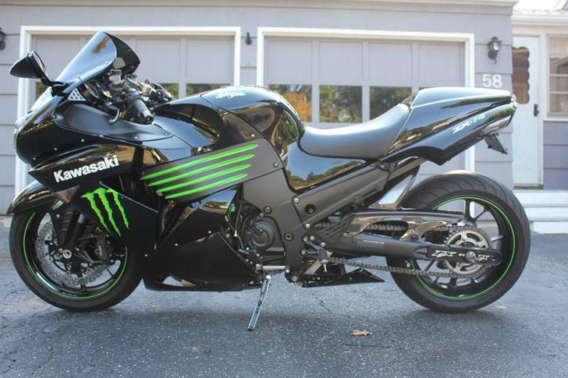 Custom 2009 kawasaki ninja zx14 'monster edition'