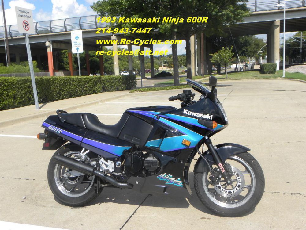 1993 Kawasaki ZX600C6 Ninja 600R -6R Sportbike 