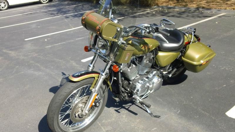 2007 Harley Davidson XL1200L Sportster OLIVE GREEN, US $5,500.00, image 2