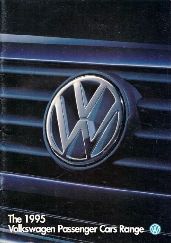 Volkswagen 1994-95 UK Market Brochure Polo Golf Vento Passat Corrado Caravelle