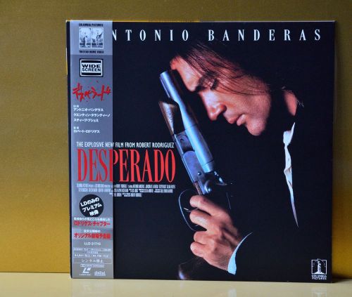 Laserdisc DESPERADO DIR ROBERT RODRIGUEZ Antonio BANDERAS Salma HAYEK WIDESCREEN