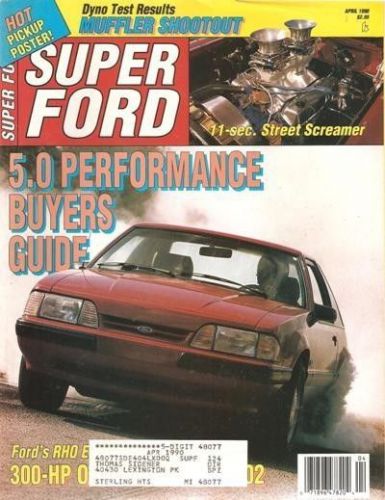 April 1990 Super Ford Hannigan&#039;s 1966 Fairlane 1970 Boss 302 O&#039;Day&#039;s 1989 Ranger