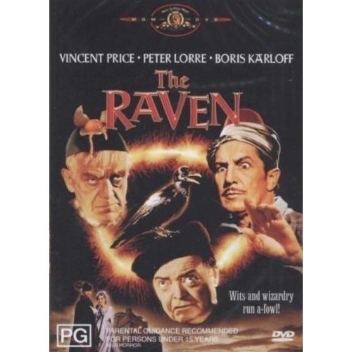 The raven - vincent price dvd( brand new + free local shipping )