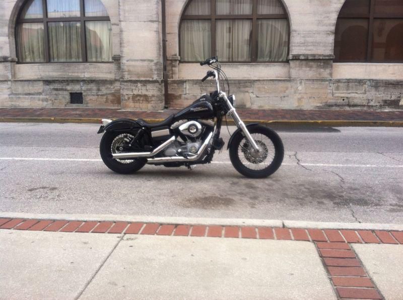 2009 harley street bob custom chopper bobber burly