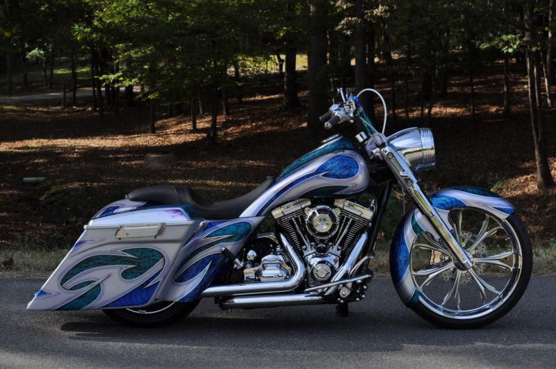 2011 road king custom *best on ebay* $35k in xtra's!! big motor! wow!!