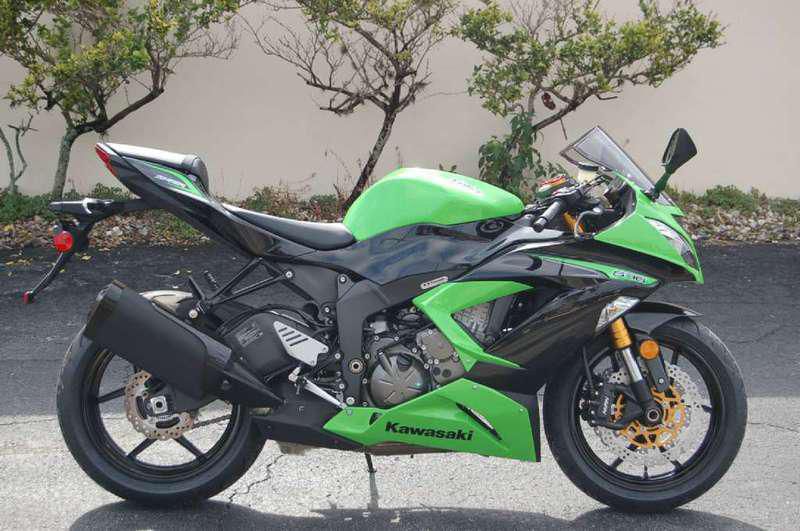 2013 kawasaki ninja zx -6r  sportbike 
