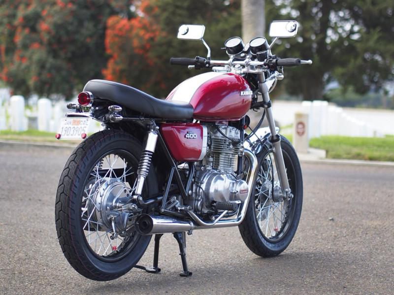 Restored 1975 Kawasaki Customized Cafe Racer Conversion