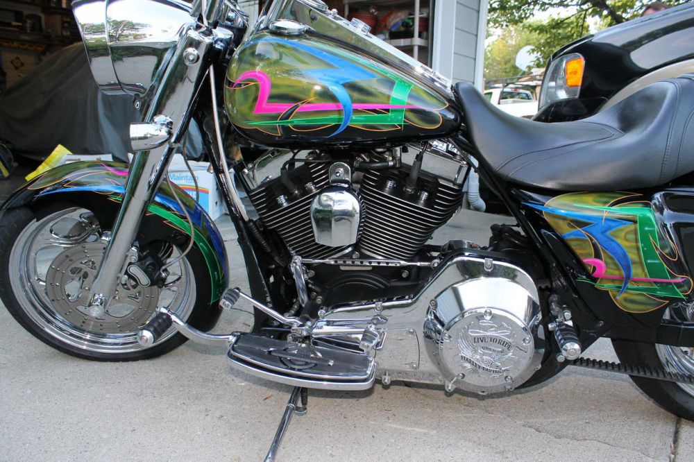 2002 harley-davidson road king custom touring 