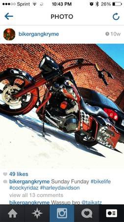 2003 custom Harley Davidson Roadking