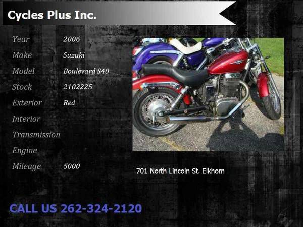 2006 Suzuki Boulevard S40