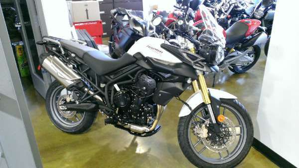 2013 Triumph Tiger 800 ABS - Crystal White