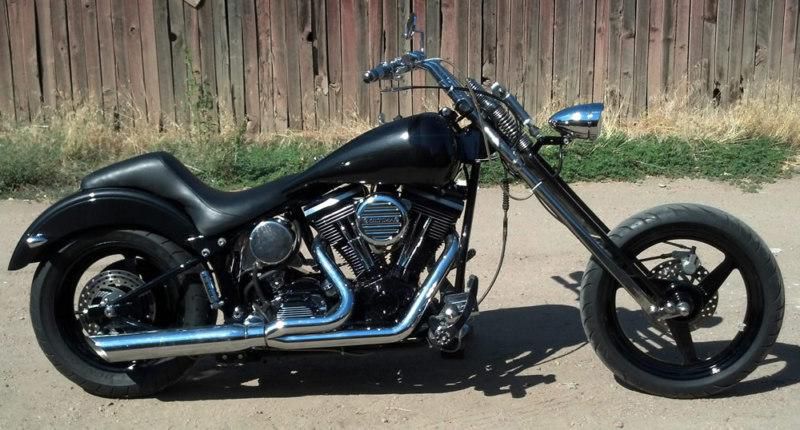 Custom Springer Softail Chopper / Bobber