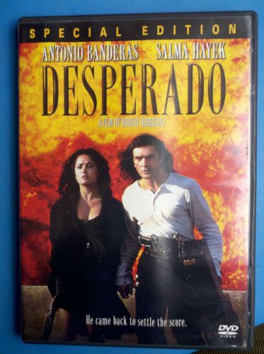 Special Edition Desperado Film by Robert Rodriguez Antonio Banderas Salma Hayek
