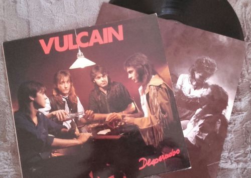 VULCAIN "Desperados" 1985 Riff records H Bomb  sortilege Killers NWOBHM RARE, US $31, image 1