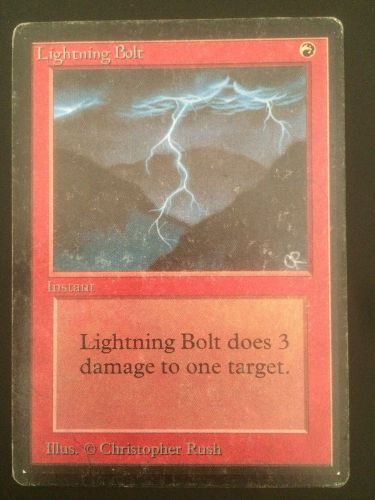 Mtg lightning bolt beta (1/3)
