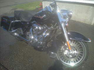 2012 harley davidson road king black