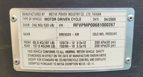 2008 Other Makes Genuine Rattler 110, US $975.00, image 8