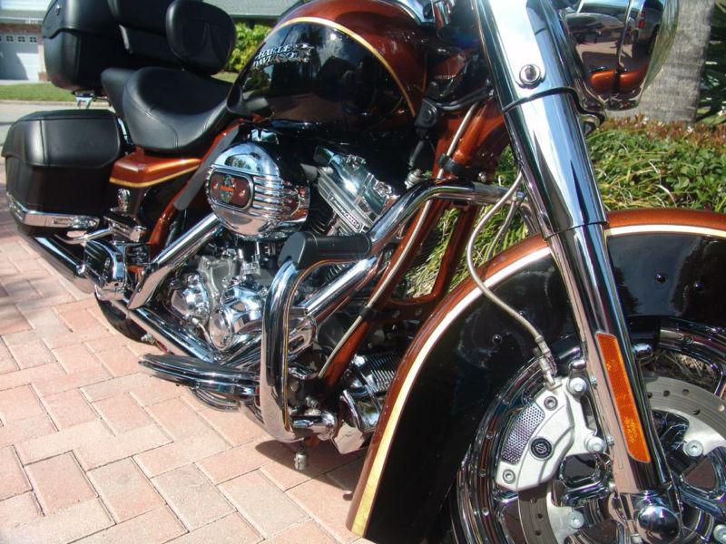 2008 HARLEY DAVIDSON FLHRSE4 SCREAMIN' EAGLE ROAD KING CVO w WARRANTY, US $18,000.00, image 7