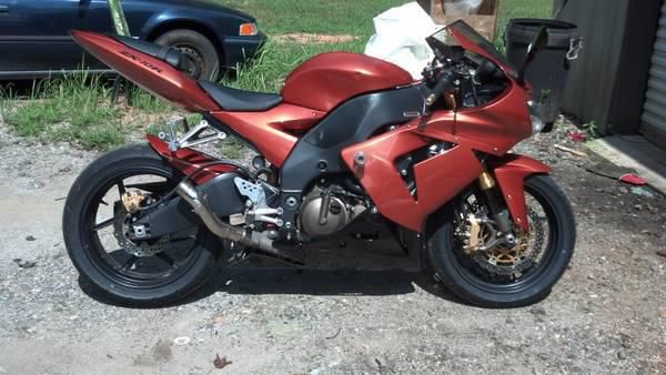 Kawasaki ninja zx10r zx 10r custom paint low miles!!!