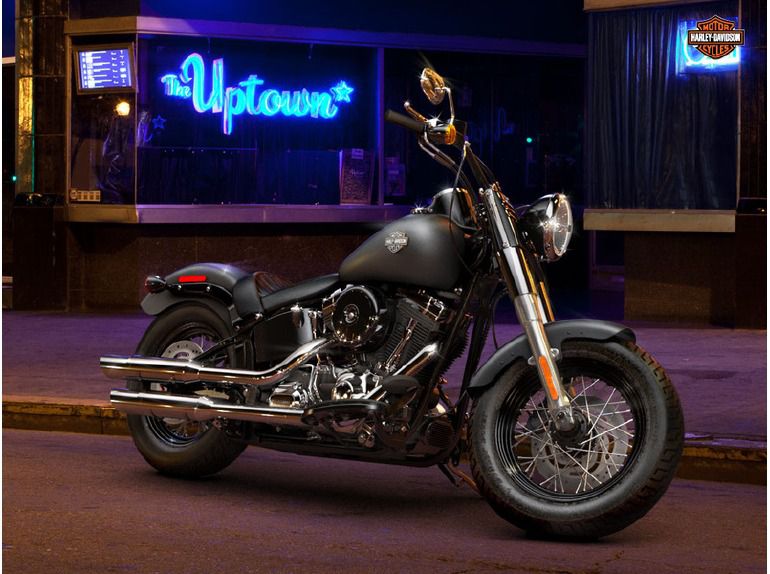 2013 Harley-Davidson FLS - Softail Slim - Black Denim 