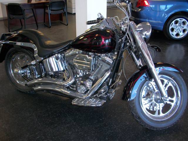 Used 2002 Harley-Davidson FLSTF for sale.