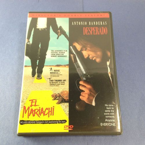 El mariachi/desperado double feature (dvd/1998) robert rodriguez banderas/hayek