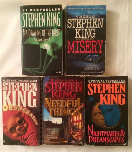 Stephen King Lot: Nightmares &amp; Dreamscapes, Misery, Desperado