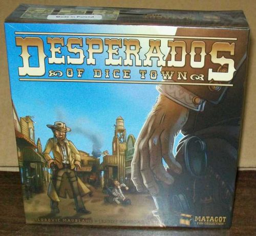 DESPERADOS OF DICE TOWN DICE GAME by MATAGOT NEW SEALED #sw-1061