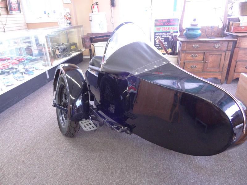 1945 Harley Davidson Sidecar Side Car Knucklehead Panhead -Barn Find- No Reserve