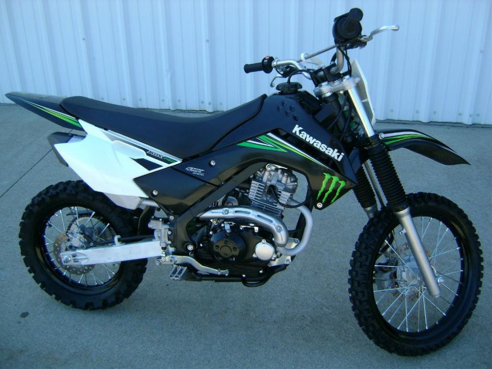 2009 Kawasaki KLX140L Monster Energy Dirt Bike 