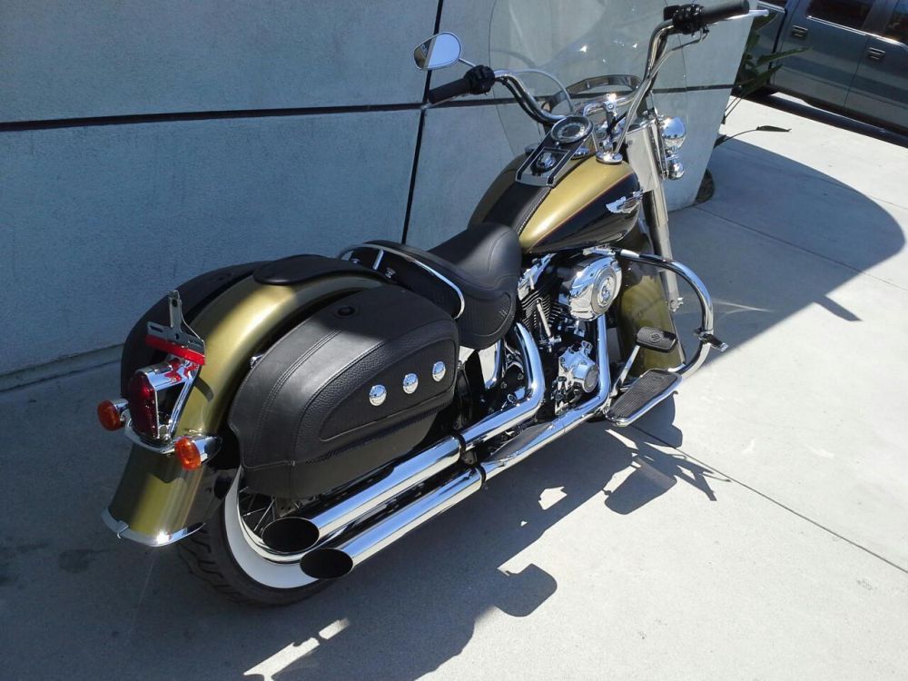2007 harley-davidson softail deluxe flstn  cruiser 