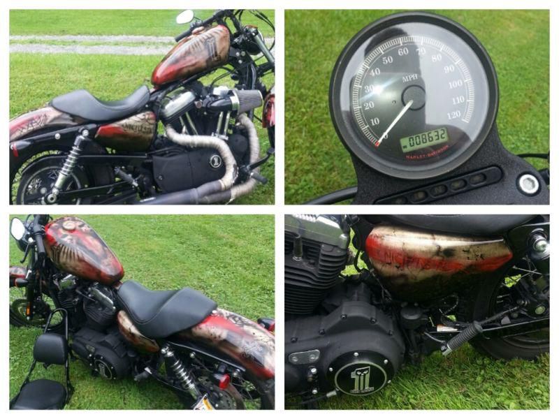 08 HARLEY DAVIDSON NIGHTSTER CUSTOM PAINT