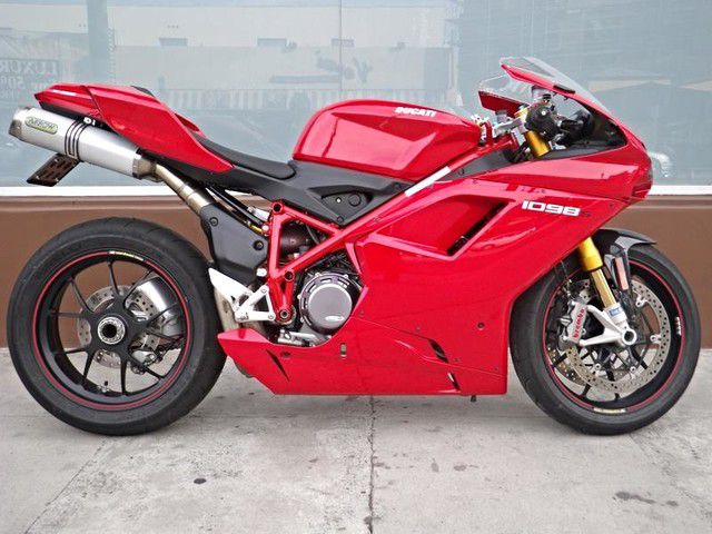 2008 ducati 1098s - los angeles,california