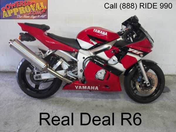 2001 Used Yamaha R6 Crotch Rocket For Sale-U1850
