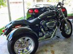 Used 2012 Harley-Davidson Sporster Trike For Sale