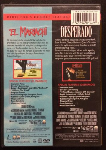 El Mariachi/Desperado (DVD, 1998, Closed Caption; Subtitled in multiple language, US $5.49, image 6