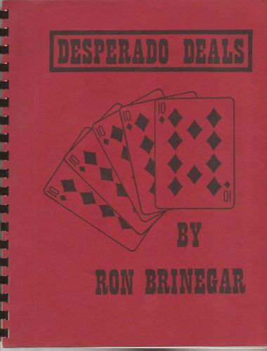 DESPERADO DEALS by Ron Brinegar 1976, US $19.99, image 2