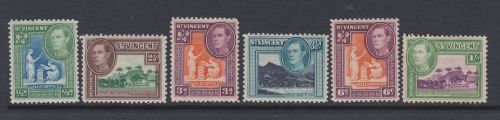 St vincent  1938 from sg149 - 6 mounted mint