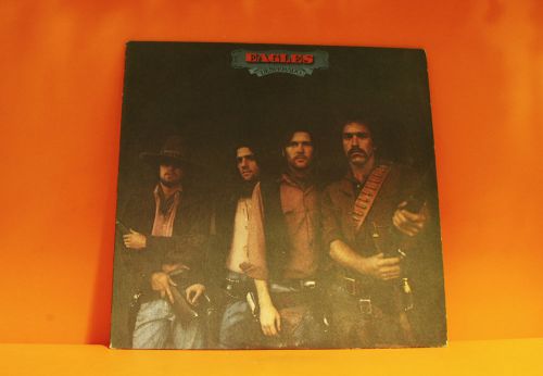 Eagles - desperado - asylum 1973 - textured sleeve lp vinyl record -q
