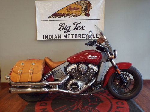 2015 Indian Scout Indian Red