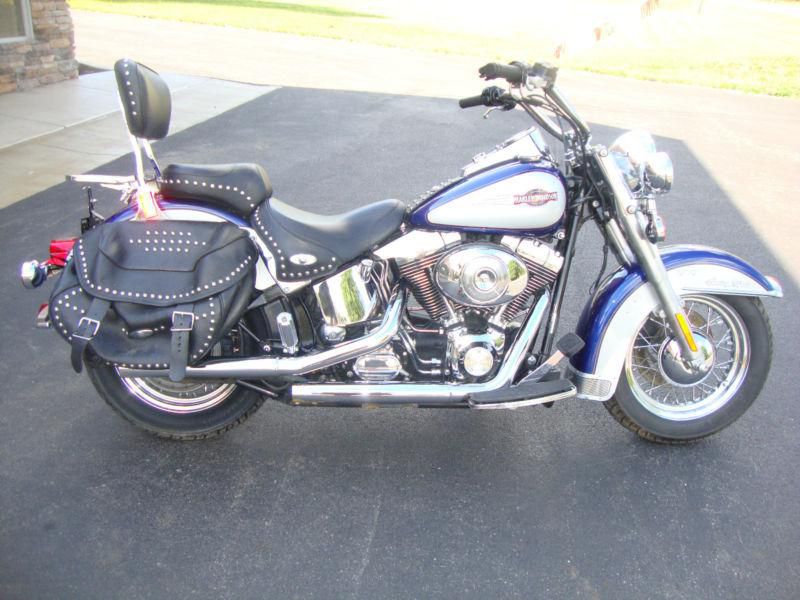 2006 harley davidson heritage softail flst no reserve light damage