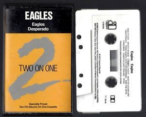EAGLES - Two-On-One Cassette - Eagles + Desperado, US $72, image 1