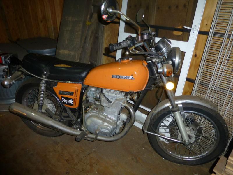 1976 Honda CB360T Less than 6,000 MI