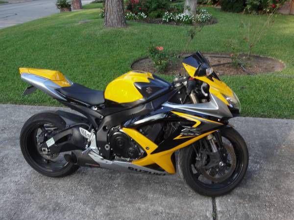 2009 suzuki gsxr600 black/yellow